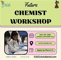 Future Chemist Workshop @ NYSCC Supplier's Day!!