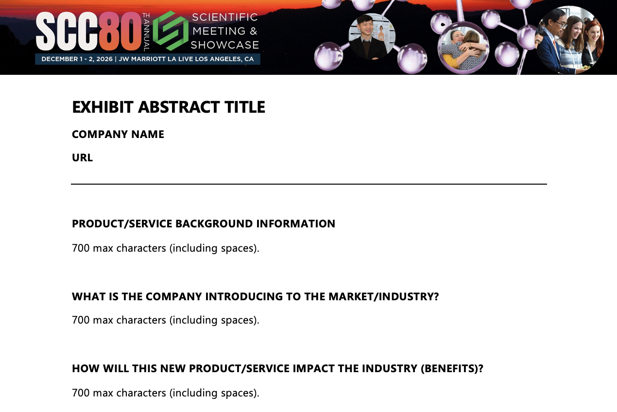 Exhibit Abstract Screenshot